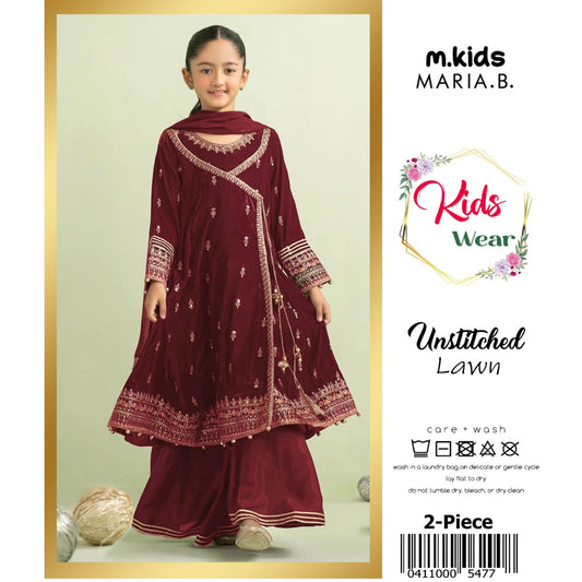 Kids Luxury Lawn 2Pc