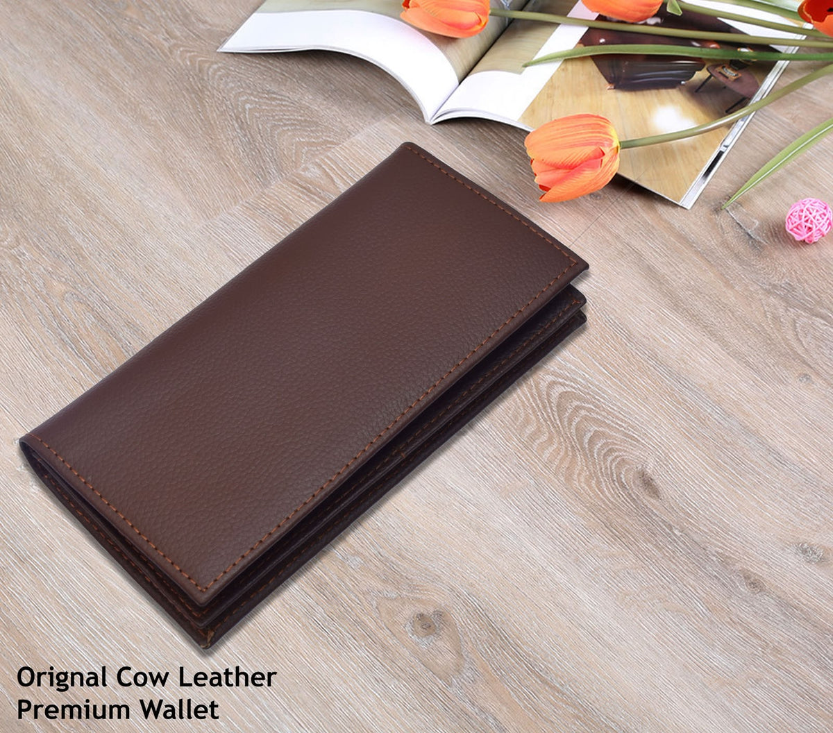 Long Original Cow Leather Wallet