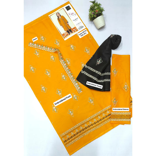 Kids Luxury Lawn 2Pc