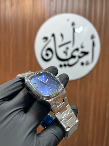 Citizen Cushion Shape Blue Wrist Watch