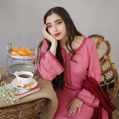 Luxury Dhanak Embroidered 3PC