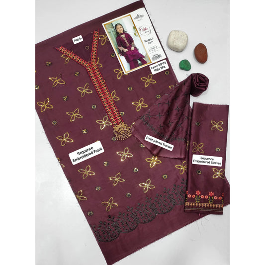 Kids Luxury Lawn 2Pc