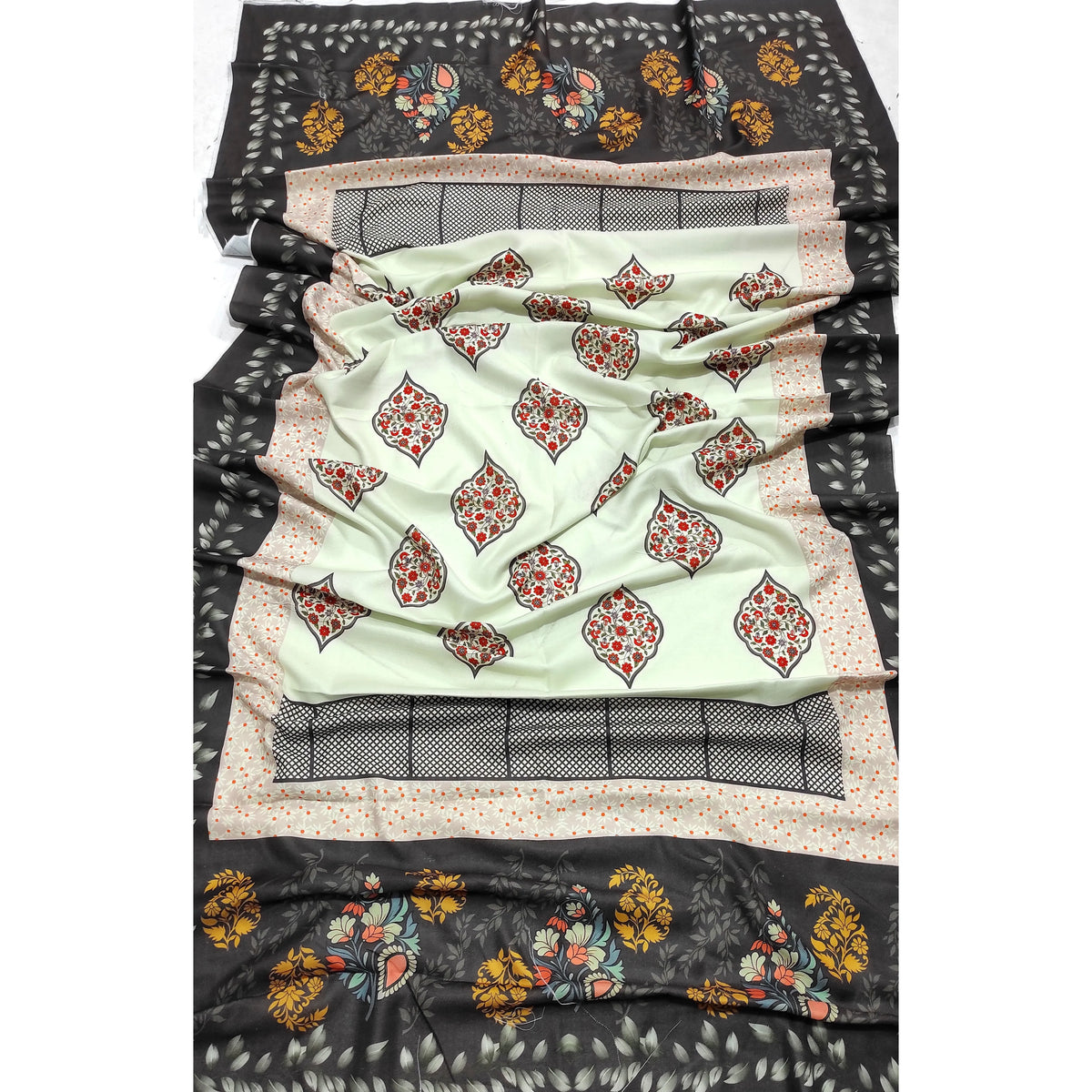 Luxury Dhanak Embroidered 3PC