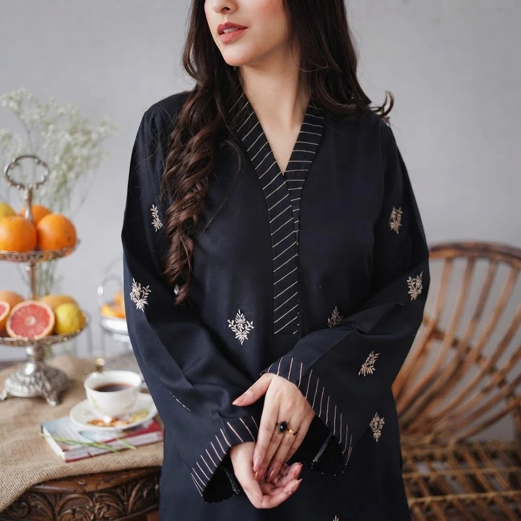 Luxury Dhanak Embroidered 3PC