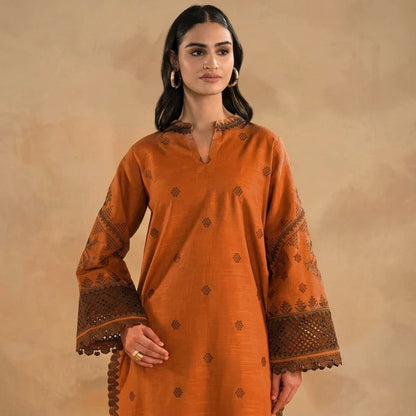 Luxury Dhanak Embroidered 3PC