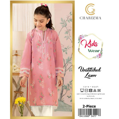 Kids Luxury Lawn 2Pc
