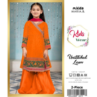 Kids Luxury Lawn 2Pc