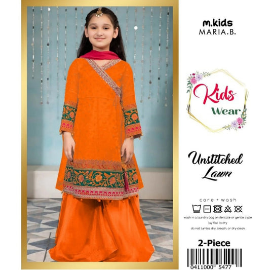 Kids Luxury Lawn 2Pc