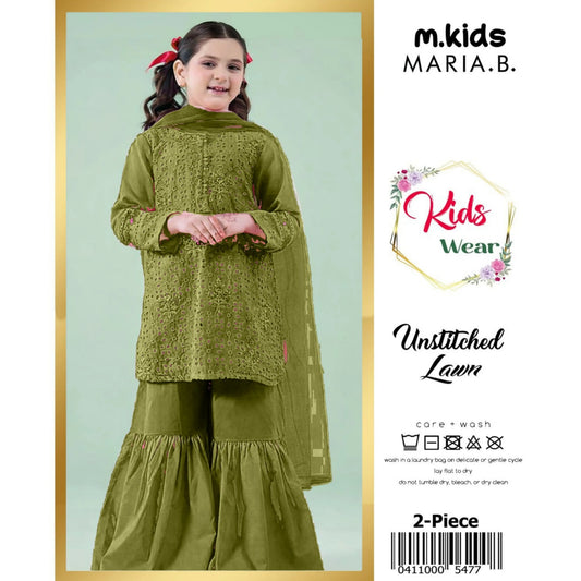 Kids Luxury Lawn 2Pc