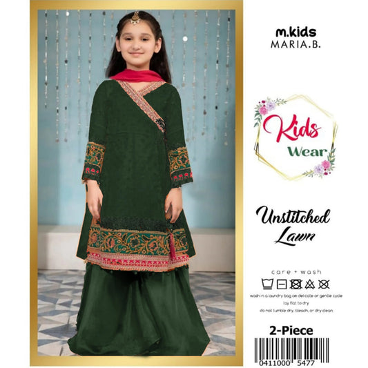 Kids Luxury Lawn 2Pc