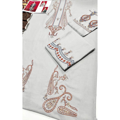 Luxury Dhanak Embroidered 3PC