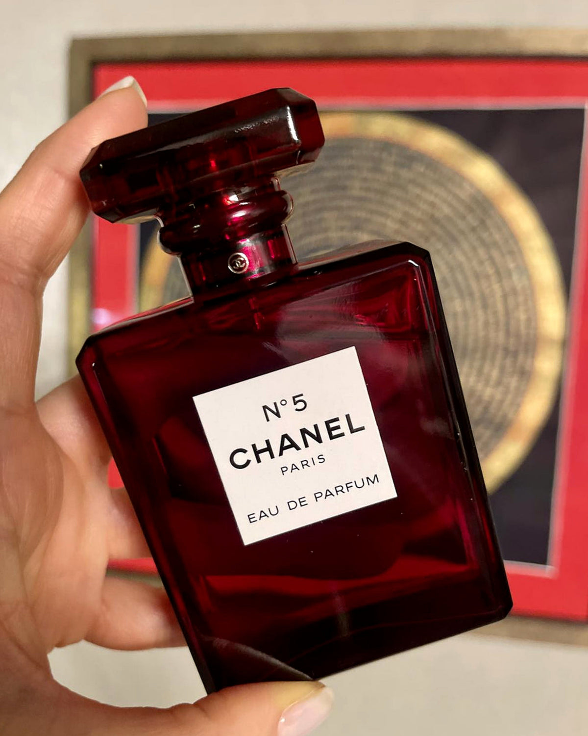N5 Chanel Paris Red For Womens 100 Ml