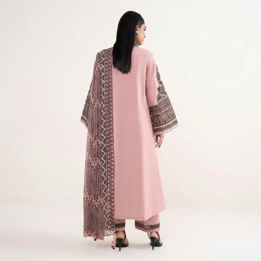 Luxury Dhanak Embroidered 3PC