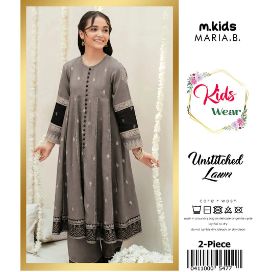 Kids Luxury Lawn 2Pc