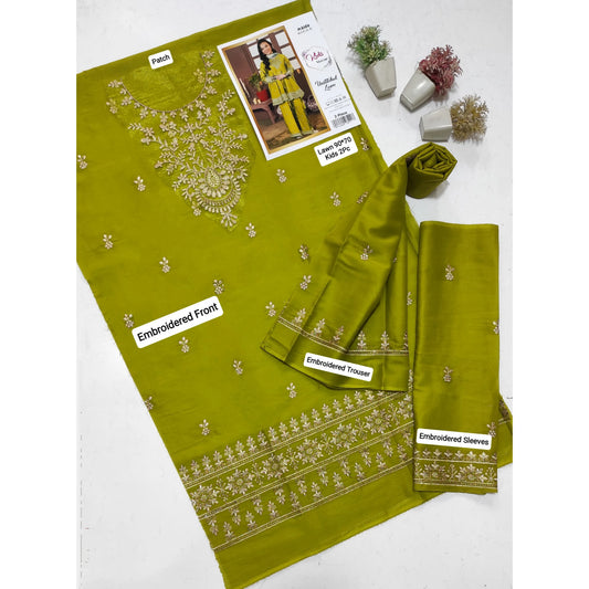 Kids Luxury Lawn 2Pc