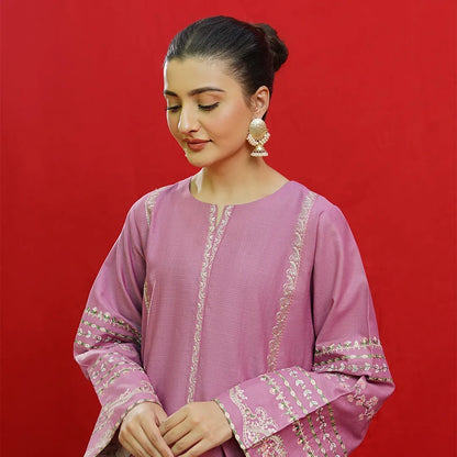 Luxury Dhanak Embroidered 3PC