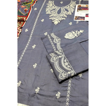 Luxury Dhanak Embroidered 3PC