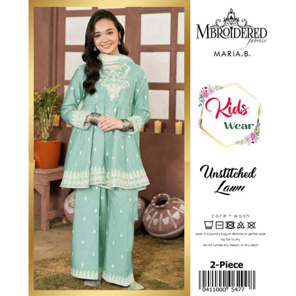 Kids Luxury Lawn 2Pc