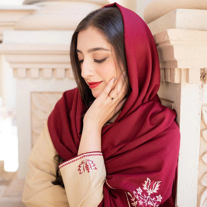 Luxury Dhanak Embroidered 3PC