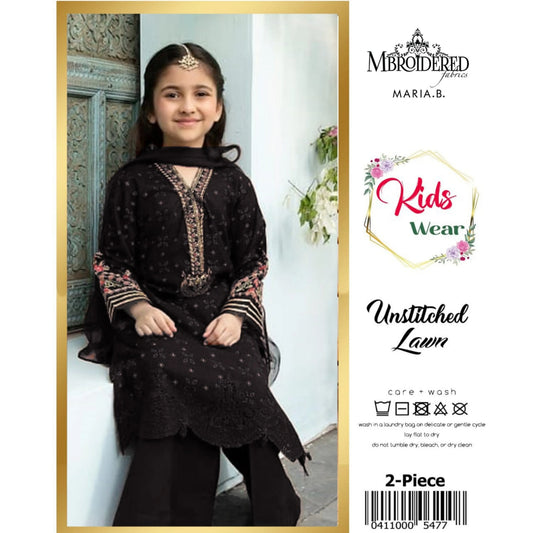 Kids Luxury Lawn 2Pc