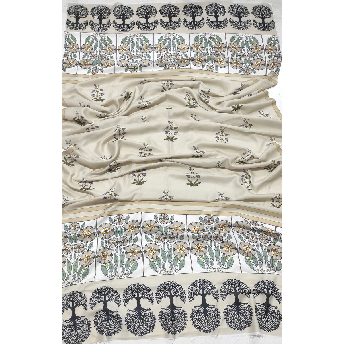 Luxury Dhanak Embroidered 3PC