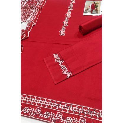 Luxury Dhanak Embroidered 3PC